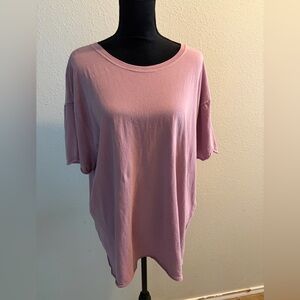 We The Free Mauve Short Sleeve Tee Size Medium